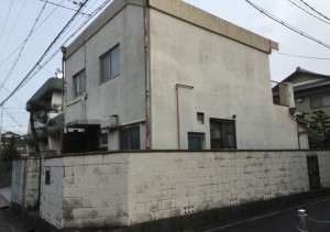 76.三階建ての住宅、解体工事